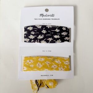 Madewell Floral Bandanas